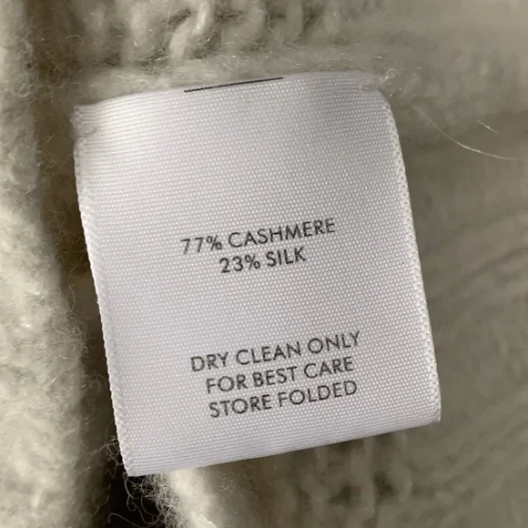 White+Warren Cashmere & Silk Cropped Sweater - Picture 4 of 4